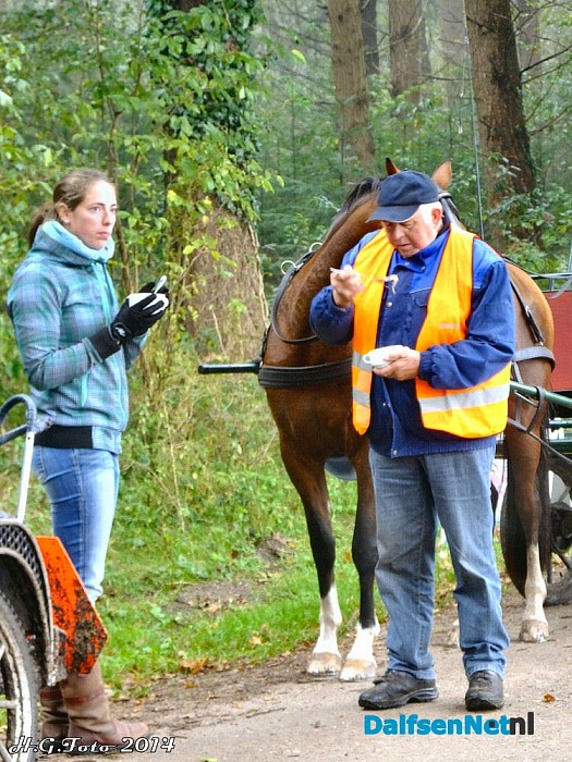Men rally bij de Hammer Hoeve. - Foto: H.G. Foto