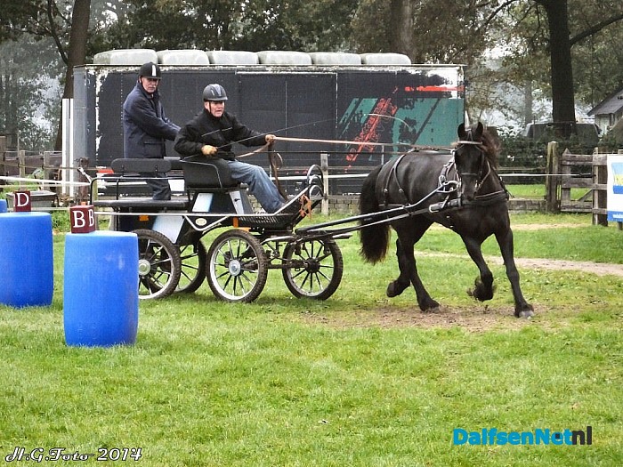 Men rally bij de Hammer Hoeve. - Foto: H.G. Foto