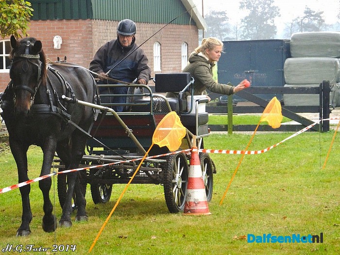 Men rally bij de Hammer Hoeve. - Foto: H.G. Foto