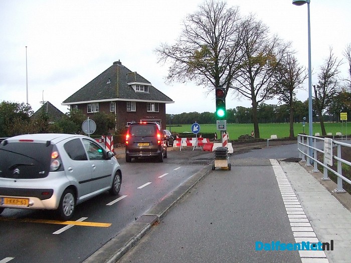 Rotonde al voor een deel in gebruik