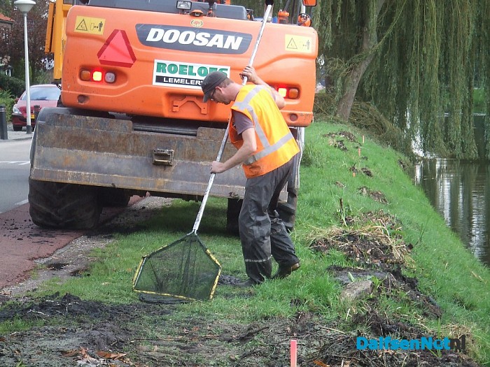 De overkluizing van het kanaal in Lemelerveld