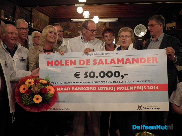 Molen de Salamander wint €50.000 in Hoonhorst - Foto: Robert Bril