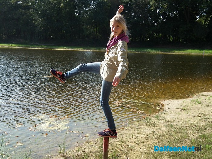 150 Scouts uit hele regio kwamen naar Lemelerveld - Foto: Robert Bril