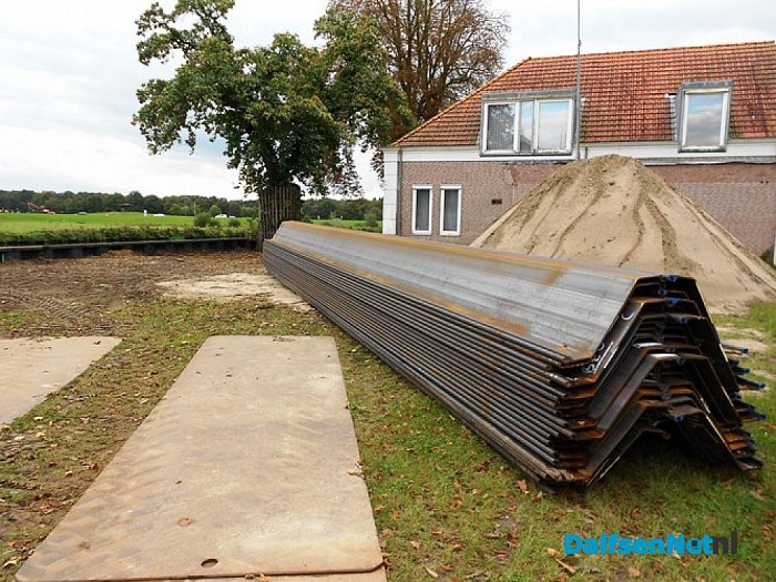 Werkzaamheden aan de kade