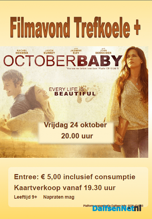 Filmavond Trefkoele+ 24 oktober