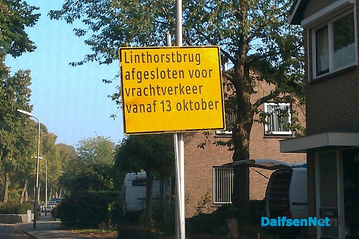De Linthorstbrug, het blijft de gemoederen bezig houden.