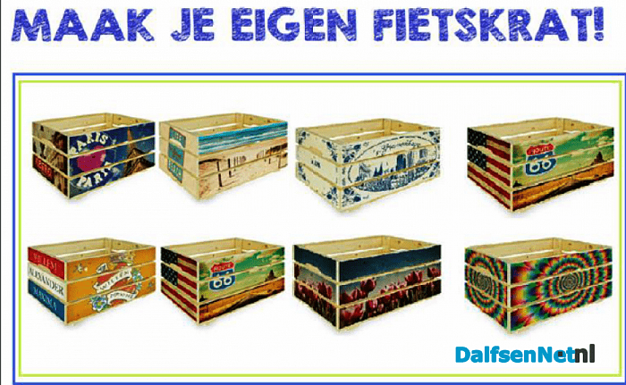 Fietskrat maken in Oudleusen