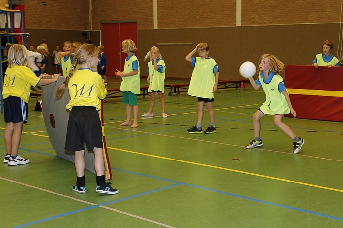 Sportfoto’s van schooltrefbal - Foto: Paul Scholten