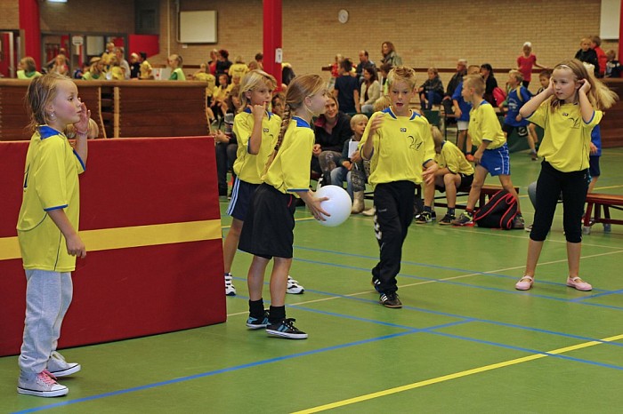Sportfoto’s van schooltrefbal - Foto: Paul Scholten