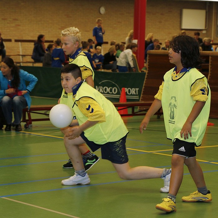 Sportfoto’s van schooltrefbal - Foto: Paul Scholten