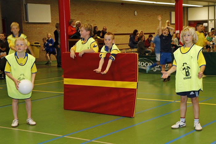 Sportfoto’s van schooltrefbal - Foto: Paul Scholten