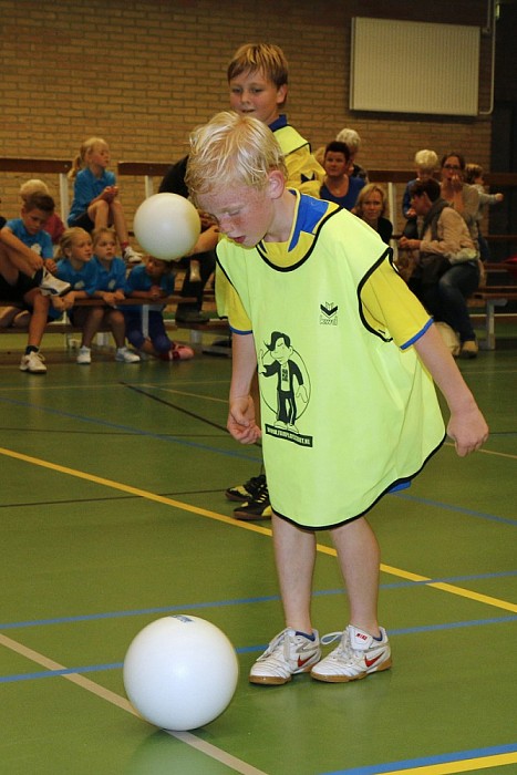 Sportfoto’s van schooltrefbal - Foto: Paul Scholten
