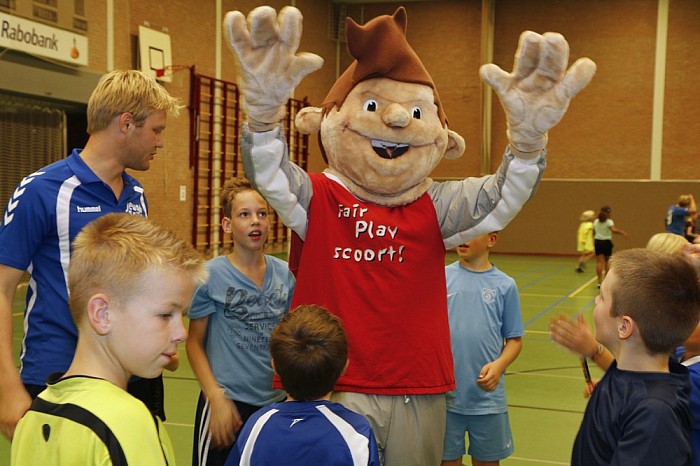 Sportfoto’s van schooltrefbal - Foto: Paul Scholten