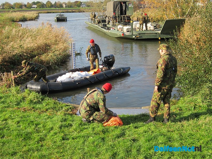 Hoogwateroefening op de Vecht dinsdag van start