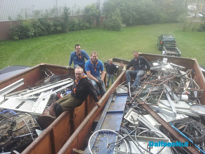 Oud ijzer voor Scouting de Verbinding
