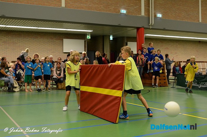 Schooltrefbaltoernooi 2014 gewonnen door de Tweemaster - Foto: Johan Bokma