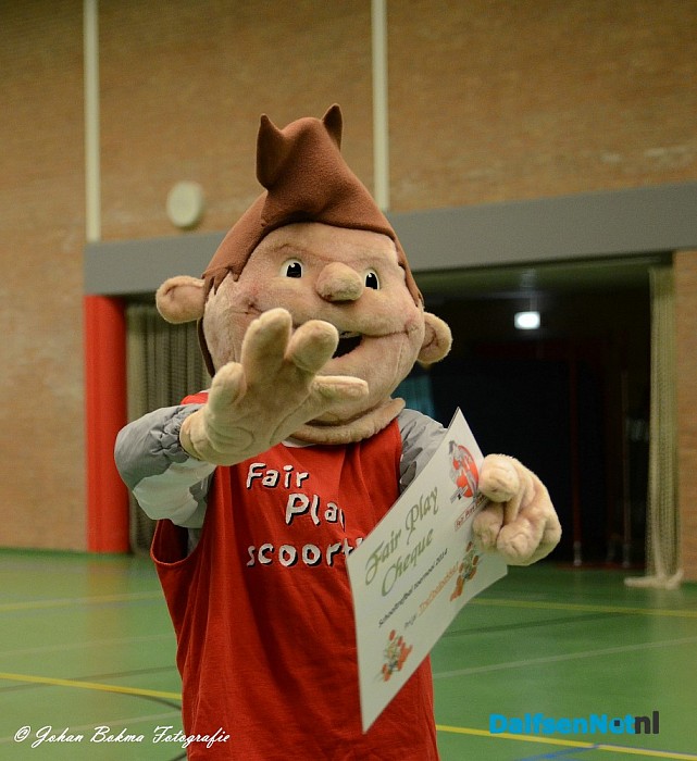 Schooltrefbaltoernooi 2014 gewonnen door de Tweemaster - Foto: Johan Bokma