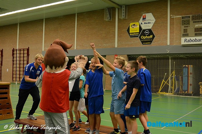 Schooltrefbaltoernooi 2014 gewonnen door de Tweemaster - Foto: Johan Bokma
