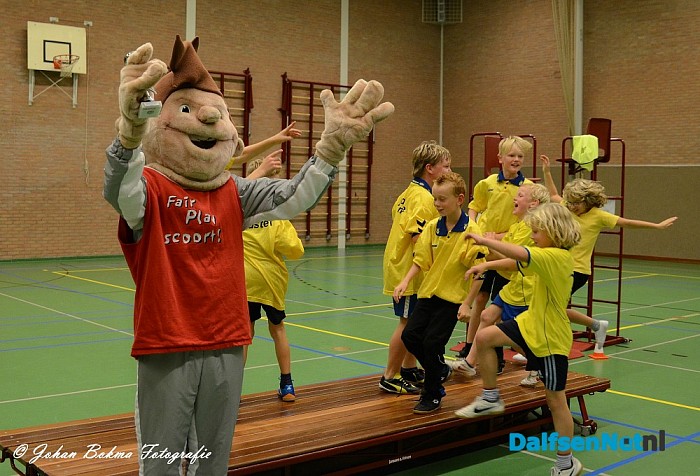 Schooltrefbaltoernooi 2014 gewonnen door de Tweemaster - Foto: Johan Bokma