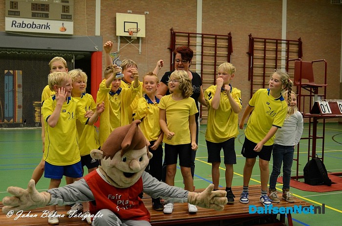 Schooltrefbaltoernooi 2014 gewonnen door de Tweemaster - Foto: Johan Bokma