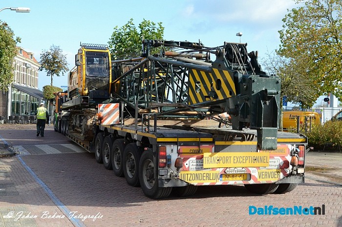 Grote kraan voor nieuwe kade - Foto: Johan Bokma
