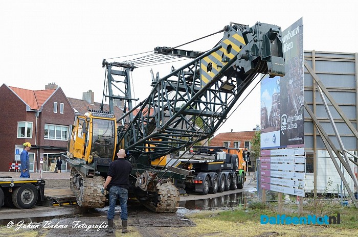 Grote kraan voor nieuwe kade - Foto: Johan Bokma