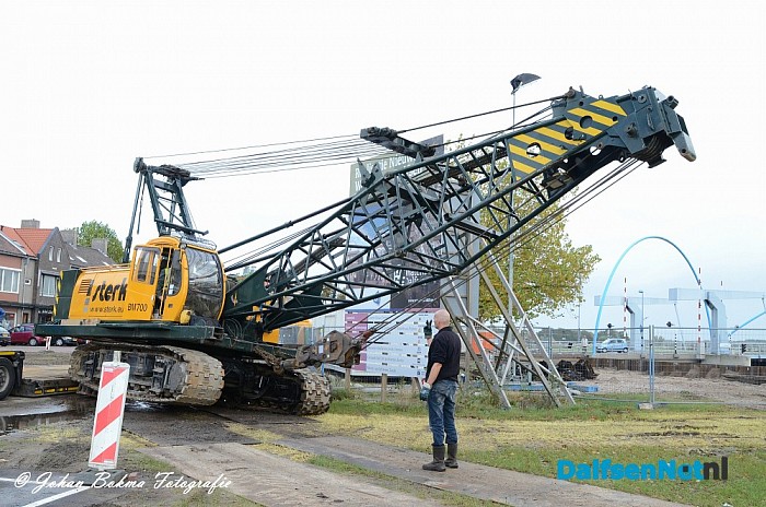 Grote kraan voor nieuwe kade - Foto: Johan Bokma