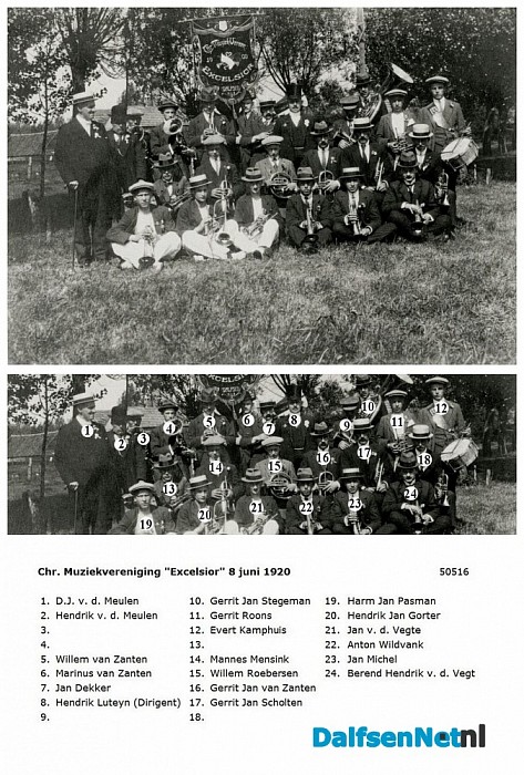 Namen gezocht groepsfoto - Foto: Historische Kring Dalfsen