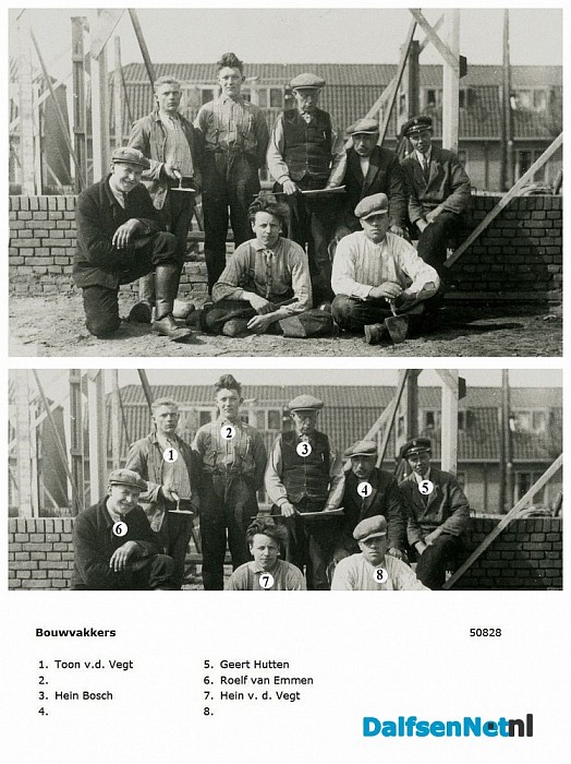 Namen gezocht groepsfoto - Foto: Historische Kring Dalfsen