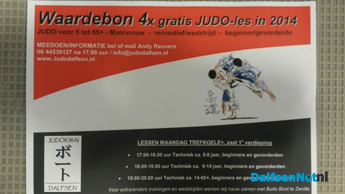 Schooljudo plezier op Dalfser basisscholen