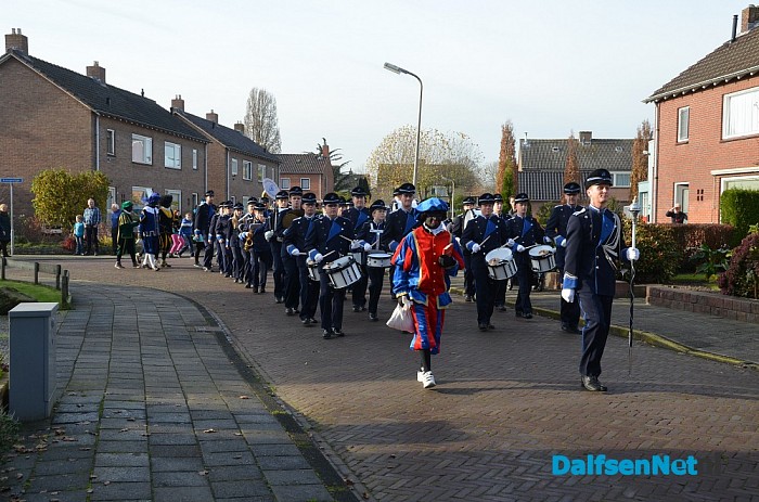 Sinterklaas bracht ook in Lemelerveld een bezoek