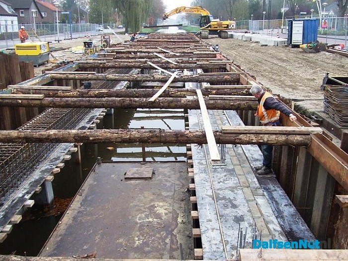 Kanaal overkluizing Lemelerveld vordert gestaag
