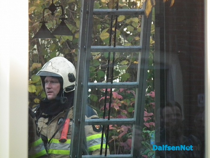 Woningbrand aan de Burg. van Haersoltestraat - Foto: Robert Bril