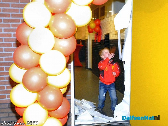 Nieuwe kleedkamers geopend. - Foto: H.G. Foto