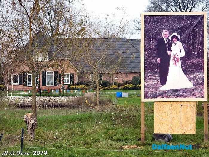 Bartje & Anneke 40 jaar getrouwd. - Foto: H.G. Foto