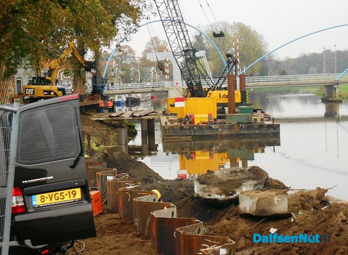 Het werk aan de kade
