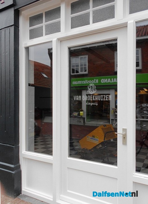 Nieuwe slagerij