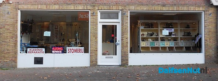 Kledingreparatiewinkel en stomerij (bijna) open
