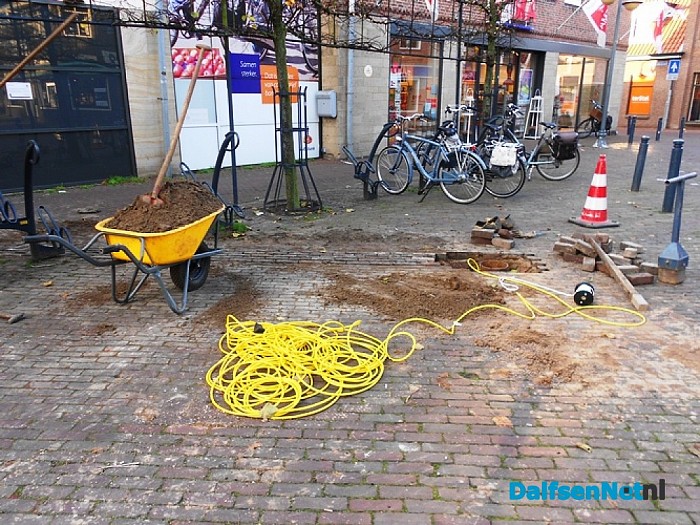 Kerstboom van de gemeente dit jaar op een andere plek
