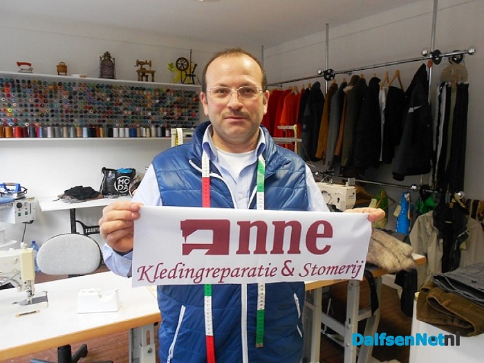 Anne kledingreparatie en stomerij is open