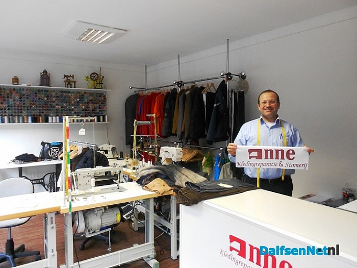 Anne kledingreparatie en stomerij is open