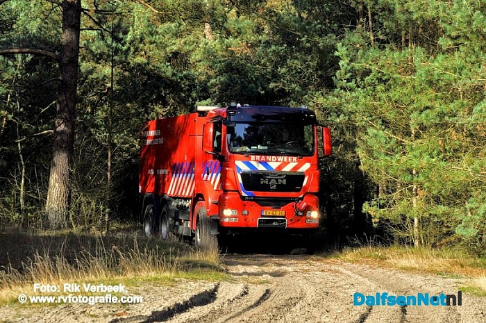 Terrein rijden voor de brandweer in “Sahara”, Ommen