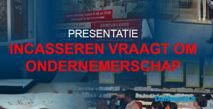 Incasseren vraagt om ondernemerschap!