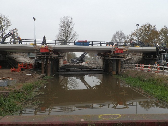 Aardbeving treft Lemelerveld bij sloop viaduct (nu met foto’s) - Foto: Wim