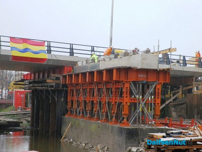 Inschuiven viaduct vanmorgen vertraagd en uitgesteld