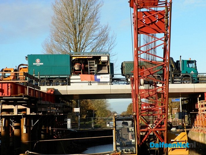 Viaduct Lemelerveld ondanks achterstand: morgen weer open