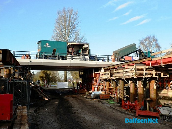 Viaduct Lemelerveld ondanks achterstand: morgen weer open