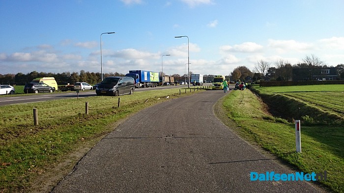 Frontale aanrijding Hessenweg bij Oudleusen - Foto: Robert Bril