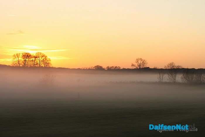 Dalfsen in de mist