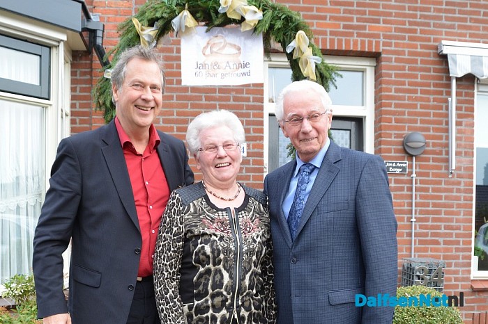 Echtpaar Borger-Hoekerswever 60 jaar getrouwd - Foto: Ingrid Zenderink